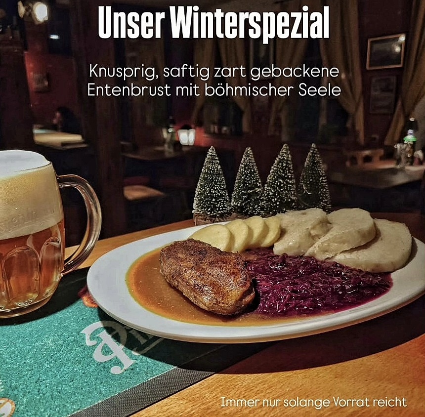 Bei Reservierung bitte vorbestellen!!